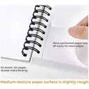 Ohuhu Mixed Media Sketchbook, Spiral Bound, 120 LB / 200 GSM Heavyweight Paper, 62 Sheets / 124 Pages image 3