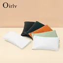 Lot de 2 Étuis à Lunettes, Oirlv Pochette Organiseur Portative pour Lunettes de Soleil en Cuir PU Souple image 1
