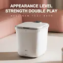 KASJ K3 Bain de pieds à massage avec compression d'air et chauffage intelligent à température constante image 0
