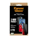 PanzerGlass® 2-Way Privacy Screen Protector iPhone 17 Pro Max | Ultra-Wide Fit w. EasyAligner image 5