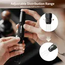 MHW-3BOMBER Outil WDT rétractable, outil de distribution d'espresso avec rangement magnétique, outil de mélange de café à portée réglable pour barista, 0,4 mm 8 aiguilles en acier inoxydable avec 8 supplémentaires, noir, T6188B-OS image 1