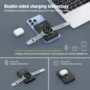 DigiEra Magnetic Wireless Power Bank 5000mAh, 20W Fast Charging Portable Charger with MagSafe Compatibility, Magnetic Portable SSD Mode, USB-C Input/Output, Compact Backup Battery for iPhone image 3