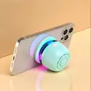 Verbex M99 Lake Blue Speaker Phone Stand, Bluetooth Speaker, Waterproof, Magnetic, Voice Call Mini Speaker image 2