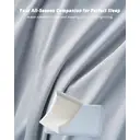 MENDALE Coussin à mémoire de forme ergonomique et respirant - 42 x 70 x 8 cm image 7