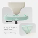 Chaise de méditation Newtral Freedom-X FP sans accoudoirs, avec support d’ordinateur portable et tablette réglable, inclinais image 3