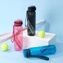 JORDAN & JUDY Tritan Sports Water Bottle with Handle, Pure Black, 1000ml Large Capacity image 3