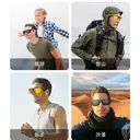 Verbex G02 Yellow Gaze AI Glasses Smart Glasses Bluetooth Glasses Translation Glasses Listen to music Answer calls Wi-Fi Transmission Voice Wake-up Weather Forecast ChatGPT image 5