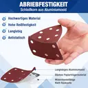 WORKPRO Pack of 100 Sandpaper Triangle Sanders, Velcro Sanding Sheets Delta 105 x 152 mm Set for Multi Sanders, Triangle Sanders, Grit 40, 80, 120, 180 for Sanding, Polishing, Paint Removal of Wood image 4