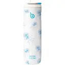 Bottle Bottle Gourde isotherme en acier inoxydable 750 ml avec paille, couvercle et poignée - Anti-fuite, sans BPA, à double paroi - Idéale pour le sport, le voyage et le fitness (Stupid Jellyfish) image 0