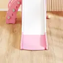 AIYAPLAY Kids Slide, 5 in 1 Toddler Slide Set with Basketball Hoop, Outdoor & Indoor Frog Theme Playset with Climbing Frame, Telescope, Storage Box for Toddlers Ages 1-3, Pink image 3