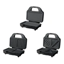 Quest 3-in-1 Snack Maker Plates, Lights, Snack, Interchangeable, Non, Easy – 37530 image 4