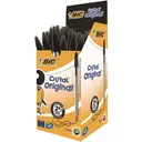 Bic Cristal Original Medium Ballpoint Pen Black Pack of 50 image 1