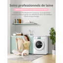 Comfee Lave-linge pose libre, 9 kg, classe énergétique A-10%, soin vapeur, moteur BLDC, certifié Woolmark, panneau tactile, blanc - CFP03EW90W-HR image 4