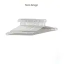 ANQI Lot de 50 cintres en acier inoxydable - Argent image 5