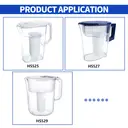 VIVREAL Water Filter Compatible with Zerowater Pitchers, 5-Stage Filtration System, Removes Chlorine, Lead, Mercury, Cadmium & Other Heavy Metals, Reduces TDS to 0, NSF Certified F006 TDS0 FILTER image 9