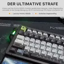 KEYSME AHD-HCKR-C 75-%-Gaming-Tastatur, QWERTY-US-Layout, magnetische Jade-Pro-Schalter, 8 kHz Abfragerate, einstellbarer Auslösepunkt 0,1–4,0 mm, CNC-Aluminiumgehäuse, PBT-Tastenkappen mit Farbsublimationsdruck image 5