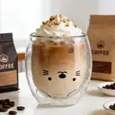 Ju7cer Verre à double paroi chat - 260 ml image 1