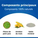 Meowmagic Litière pour chat à base de plantes (Tofu mixte) 5 kg image 6