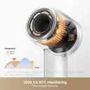 MOVA Shine 10 Hair Dryer with Moisturising Care, 110,000RPM, Quiet Motor, Plasma Ions, Compact, Silver image 5