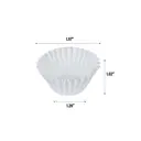 Papier Jetables - Caissettes à muffins standard en papier antiadhésives, avec film antiadhésif, nettoyage facile, 1.26" x 1.02", lot de 500 image 4