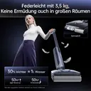 JONR H2 PRO aspirateur eau et poussière, 20000 Pa, conception innovante sans odeur. | Auto-nettoyage économe en énergie PTC, réservoir d'eau de 1500 ml, position à plat à 180°, adapté pour cuisine, séchage rapide et sans odeur, chambre et salon image 9