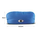 Carmen C81229 Vibrating Foot Massage Cushion with 2 Vibration Massage Modes, Cordless Operation, Navy Blue image 5