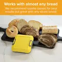 Drew&Cole Clever Micro Toastie Maker - Extra Crispy Toastie, Panini, Sandwiches, Compact & Dishwasher Safe image 4