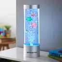 GLOBAL GIZMOS Table Lamp Bubble Fish Multicolour/Silver image 0