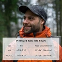 TOP-EX Chapeau de soleil type seau pour femme à large bord, perforation pour queue de cheval, pliable pour l’été, voyage, plage et plein air, blanc image 5