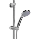 Croydex Presion Pressure Boosting Shower Set - Riser Rail/Shower Head/Hose - Chrome image 0