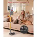 Uninell UV5 Aspirateur sans fil, 48000 Pa, 550 W, 65 min, écran tactile LED, anti-emmêlement, autoportant, rechargeable, pour poils d’animaux et tapis image 6