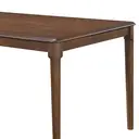 Dining Table Orlando Rectangle Walnut 90x150cm image 2