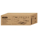 Nobleza Closed stainless steel cat litter box/With cat litter mat and cat litter scoop/L60*W40*H44cm/Grey/UKHigh-quality stainless steel, wear-resistant and scratch-resistant;Large size, more comfortable and spacious;Easy to clean, no odor;Complete accessories image 2