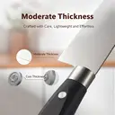 Set de Couteaux et Épluche-Melon Polyvalent SHIBAZIZUO (Couteau Polyvalent + Épluche-Melon + Étui de Couteau) – Ensemble d’Outils de Cuisine pour Couper et Éplucher les Légumes image 3