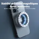 ATSHARK K003B Support de téléphone magnétique à ventouse pour voiture, fixation puissante avec angle réglable image 6