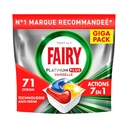 FAIRY Capsules lave-vaisselle Platinum+ Citron X71 EDLP image 0