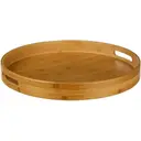 5five Ronde Bamboe Dienblad - 40 cm, Bruin image 0