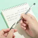 M&G F1 Gel Pens, 12 Pack Black Ink Gel Pens, Fine Point 0.5 mm, Quick Dry, Smooth Writing Gel Ink Pens with Cap for Office and School image 3