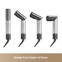 MOVA Master 10 Hair Styler with Attachments, 9-in-1 Hair Dryer & Styler, 110,000 RPM High-Speed Motor, Curl, Smooth & Volumise Hair, Fast Drying, Silver, AMMA10-Silver image 5