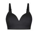 Feelingirl Wireless Small Boobs Push-Up Seamless Comfort Full Coverage Multiple Styles Bra for Women L Black, Couple Gift Perfect Gift image 1