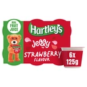 Hartley's Stawberry Jelly 6 x 125g image 2