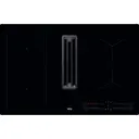 AEG CCE84543CB EcoLine 6000 serie Combohob- Inductie kookplaat met afzuiging - Bridge functie - 80 CM image 0