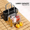 Meoky Sac à dos isotherme pour déjeuner - Noir et Gris image 1