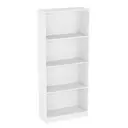 Vida Designs Bookcase Cambridge 4 Shelves White Large image 2