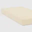 NightComfort Fitted Sheet Non Iron Polycotton Deep Fit 45cm Beige King image 1