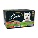 Cesar Garden Terrine Dog Food Tray Mixed in Loaf 8x150g image 0