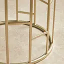 Interiors by Premier Side Tables Avantis Round Gold Finish/Mirror Top 2pcs image 3