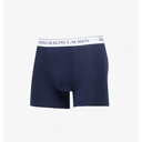 Ralph Lauren Stretch Cotton Boxer Brief 3-Pack - Navy White image 1