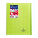 CLAIREFONTAINE Koverbook piqué polypro transparent Vert 24x32cm 96p séyès image 0