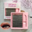 MeoMagic - Kit de faux cils précolés avec pinces à épiler, 10 lignes - WM11 image 0